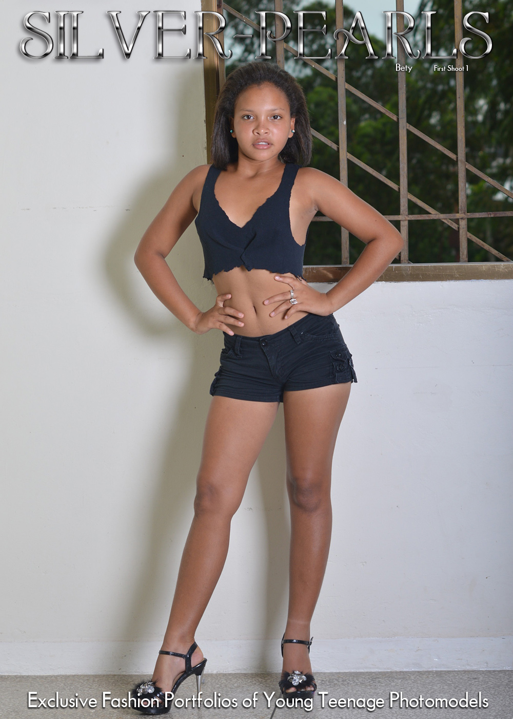 Bety – Silver Pearls – First Shoot 1
